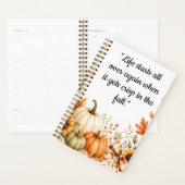 Gemütlicher Herbst-Kürbis-Planer Planer (Anzeige)