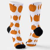 Gemütlicher Herbst Kürbis Socken (Gewinkelt)