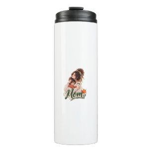 Gemütlicher Herbst Mama & Baby Kinder Herbstliebe Thermosbecher