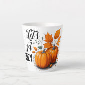 Gemütlicher Herbst Milchtasse (Vorderseite)