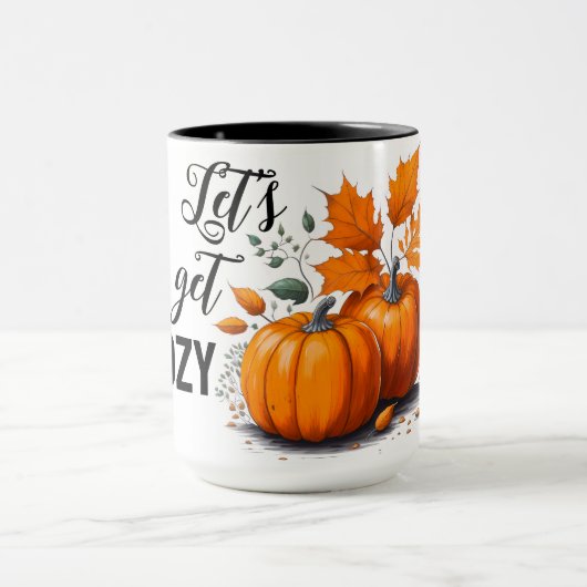 Gemütlicher Herbst Tasse (Zentrum)