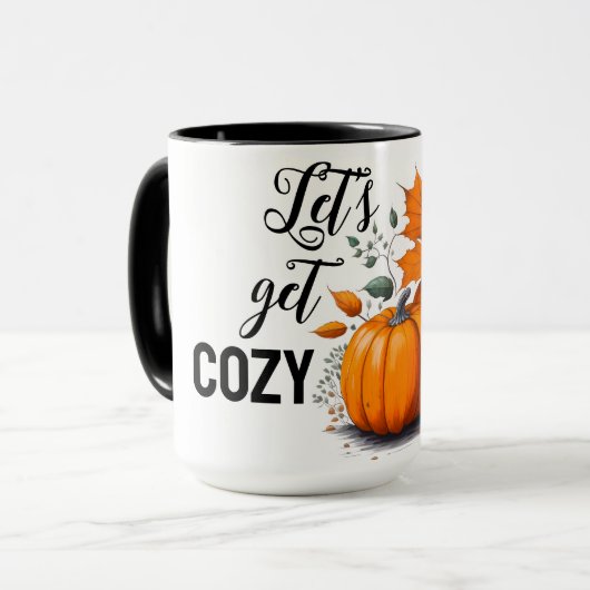 Gemütlicher Herbst Tasse (Vorderseite Links)