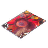 Gemütlicher Herbstgarten - Herbstdekor und Geschen Notizblock (Linke Seite)