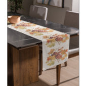 Gemütlicher Herbstlaub Traubenmuster Tischdecke