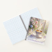 Gemütlicher Hütte Kaffee & Wildblumen ・ Rustikaler Notizblock (Innenseite)