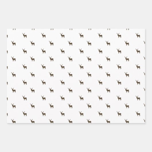 Gemütlicher Hüttenwirt, Kiefer & Kariert Geschenkpapier Set (Vorderseite 2)