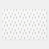 Gemütlicher Hüttenwirt, Kiefer & Kariert Geschenkpapier Set (Vorderseite)