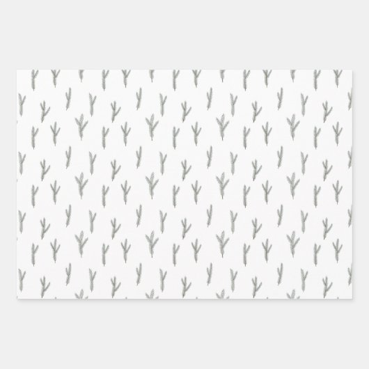 Gemütlicher Hüttenwirt, Kiefer & Kariert Geschenkpapier Set (Vorderseite)