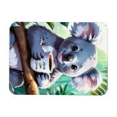 Gemütlicher Jungle Koala-Kaffee Magnet (Horizontal)