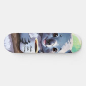 Gemütlicher Jungle Koala-Kaffee Skateboard (Horizontal)