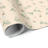 Gemütlicher Kaffee Geschenkpapier (Rolleneckpunkt)