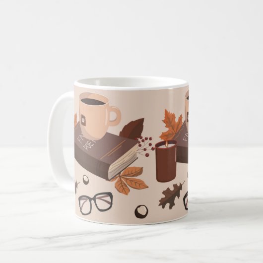 Gemütlicher Kaffee Kaffeetasse (Vorderseite Links)