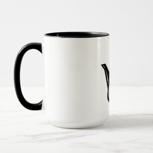 Gemütlicher Kaffeebecher Tasse (Links)