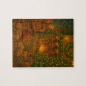 Gemütlicher Kamin & Socken Puzzle (Horizontal)