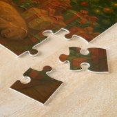 Gemütlicher Kamin & Socken Puzzle (Seite)