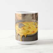 Gemütlicher Käsefondue-Kamin Kaffeetasse (Mittel)