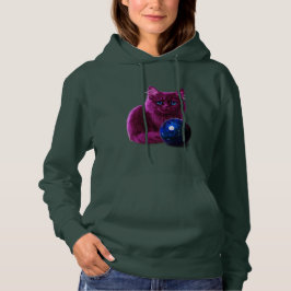 Gemütlicher Katzenstil mit Hoodie
