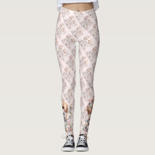 Gemütlicher Kawaii Cottagecore Farmcore Welpen Sti Leggings