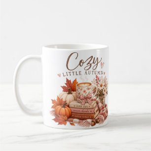 Gemütlicher kleiner Herbst-Kaffeebecher Kaffeetasse