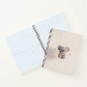 Gemütlicher Koala: Modern Pastell Notizbuch (Innenseite)