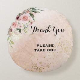 Gemütlicher Komfort in Bloom: Entwerfen Sie Ihre B Rundes Kissen