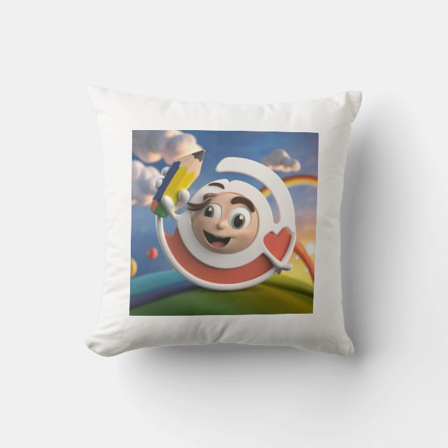 "Gemütlicher Komfort: Weich und stilvoll gepolster Kissen (Vorderseite)