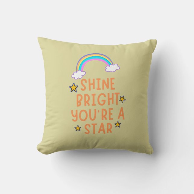 Gemütlicher Komfort: weiches Kissen für jedes Zimm (Vorderseite)