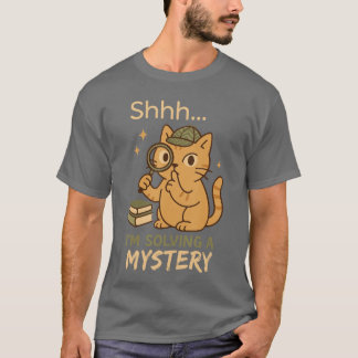 Gemütlicher Krimi-Club-Mystery-Leser Buchliebhaber T-Shirt