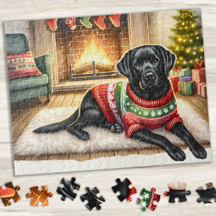 Gemütlicher Labrador Retriever Puppy Dog Puzzle