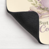 Gemütlicher Lavendel-Wasserfarbe-Kaffee Mousepad (Ecke)