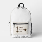 Gemütlicher Leselern-Rucksack Bedruckter Rucksack (Vorderseite)