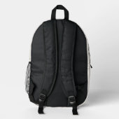 Gemütlicher Leselern-Rucksack Bedruckter Rucksack (Rückseite)