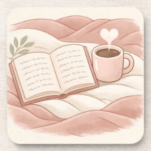 Gemütlicher Lesemoment - Kaffee- und Buchliebhaber