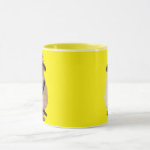 Gemütlicher Leseschaf – Süße Tier-Kaffeetasse Tasse (Zentrum)