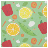 Gemütlicher, milder Cartoon Stoff (Nahaufnahme)