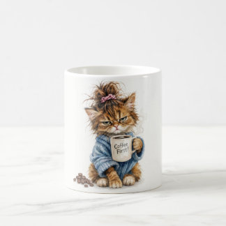 Gemütlicher Morgenkaffeeliebhaber Kaffeetasse