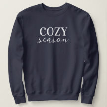 Gemütlicher Navy-Blauer Minimalistischer Sweatshir