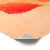 Gemütlicher Niederwald Schlaffox Poster (Ecke)