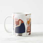 Gemütlicher Oma-Mug Kaffeetasse (Links)