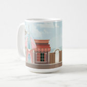 Gemütlicher Ort Kaffeetasse (Vorderseite Links)
