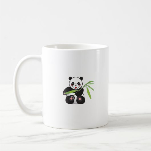 Gemütlicher Panda-Becher Kaffeetasse (Links)