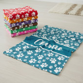 Gemütlicher Pfosten Personalisierter Dogendecke dr Fleecedecke