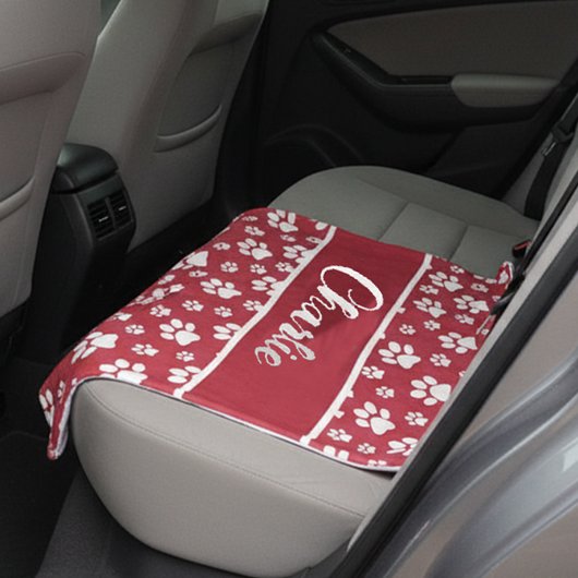 Gemütlicher Pfosten Personalisierter Dogendecke dr Fleecedecke