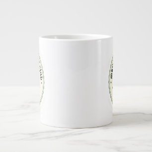 Gemütlicher Plant Mom Gartenclub Ästhetik Schürze Jumbo-Tasse