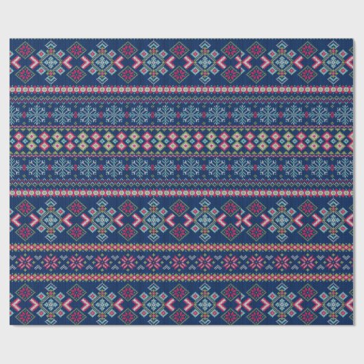 Gemütlicher Pullover  Geschenkpapier (Flach)