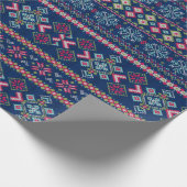 Gemütlicher Pullover Geschenkpapier (Ecke)