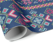 Gemütlicher Pullover  Geschenkpapier (Rolleneckpunkt)
