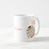 Gemütlicher Pullover-Wetter-Becher mit individuell Kaffeetasse (VorderseiteRechts)
