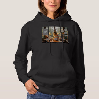 Gemütlicher Regentag-Eichhörnchen-Lehrerdank Hoodie
