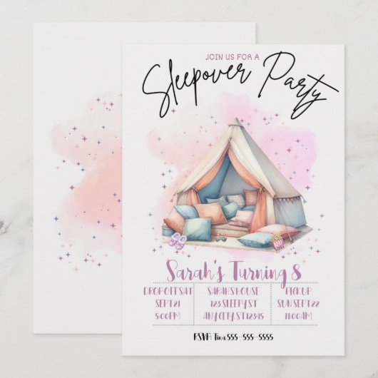 Gemütlicher Ruhepunkt Einladung (Vorne/Hinten)